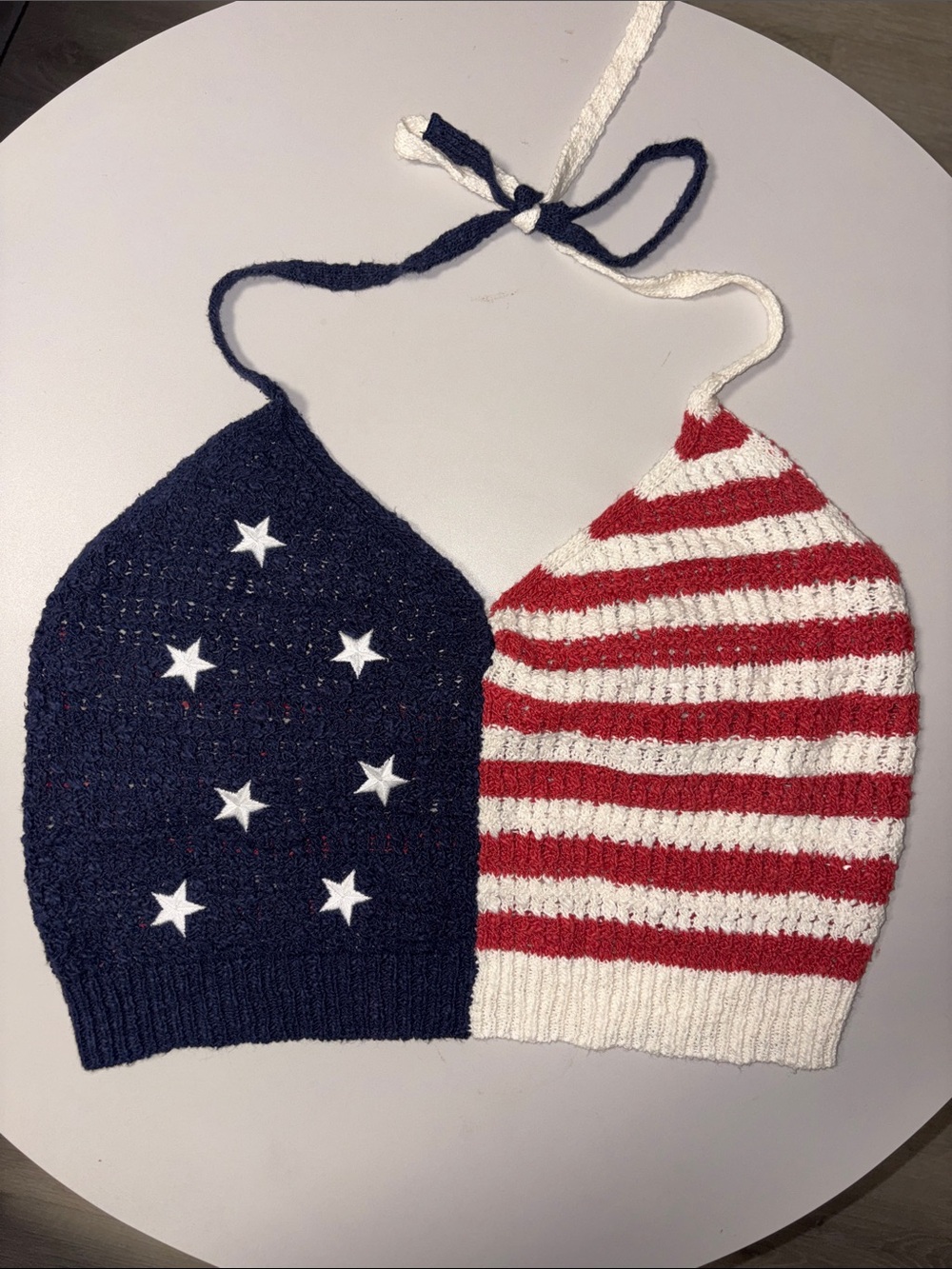 American Eagle Outfitters Knit Halter Crop Top